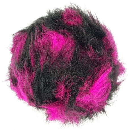 Pompon 9cm amarantowy melanż