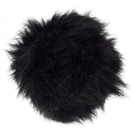 Pompon 9cm czarny