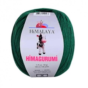 Himalaya Himagurumi 146 ciemny zielony