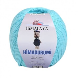 Himalaya Himagurumi 151 jasny turkusowy