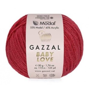 Gazzal Baby Love 1604 czerwony