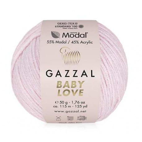Gazzal Baby Love 1606 pastelowy róż