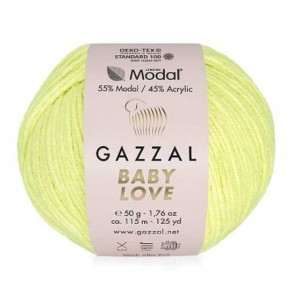 Gazzal Baby Love 1608 jasny żółty