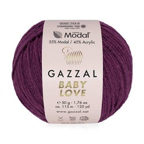 Gazzal Baby Love 1611 ciemny wrzos