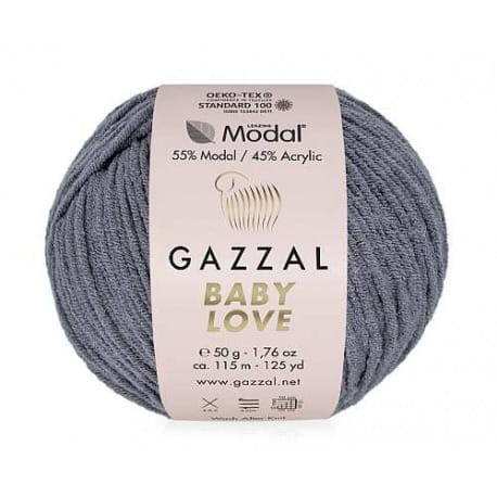 Gazzal Baby Love 1618 stalowy