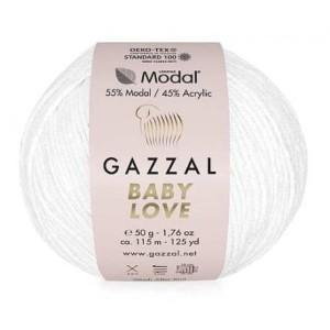 Gazzal Baby Love 1628 biały