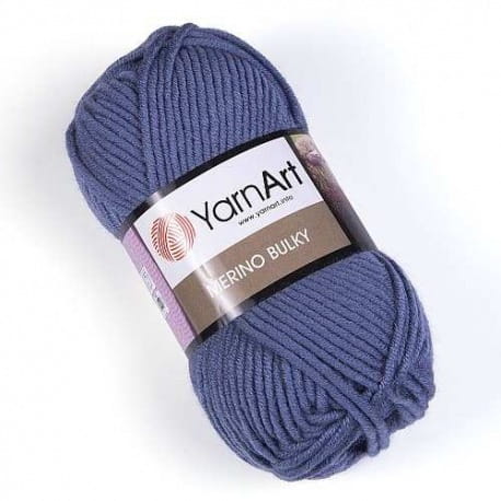 YarnArt Merino Bulky 3864 ciemny jeans