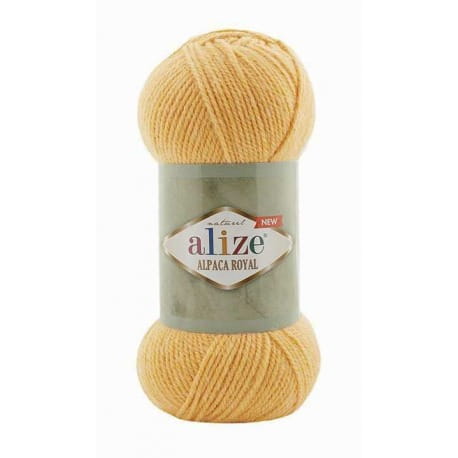 Alize Alpaca Royal New 423 żółty