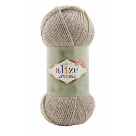 Alize Alpaca Royal New 695 ciemny beż