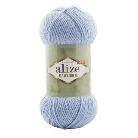 Alize Alpaca Royal New 356 błękitny