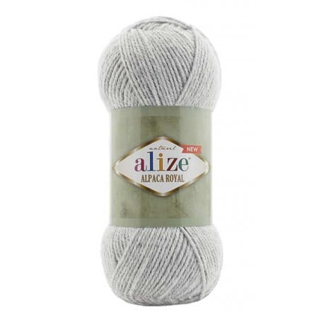 Alize Alpaca Royal New 684 jasny popiel