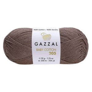 Gazzal Baby Cotton 205 kawa z mlekiem 501