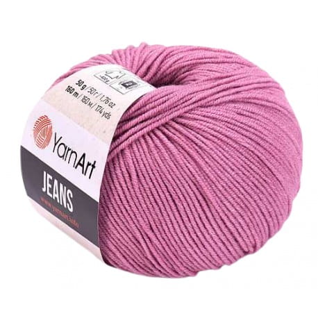 YarnArt Jeans 65 ciemny wrzos