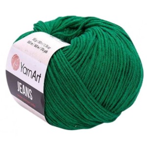 YarnArt Jeans 52 zielony