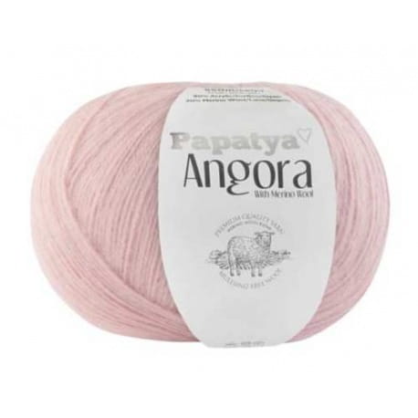 Papatya Angora 4120 pudrowy róż