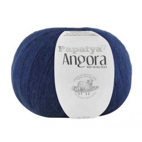 Papatya Angora 5280 granatowy