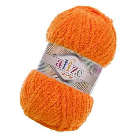 Alize Softy Plus 06 pomarańczowy