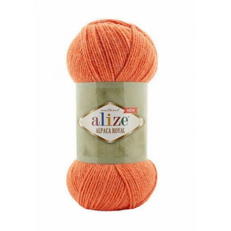 Alize Alpaca Royal New 692 pomarańczowy
