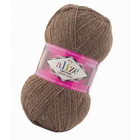 Alize Superwash 240 kawa z mlekiem