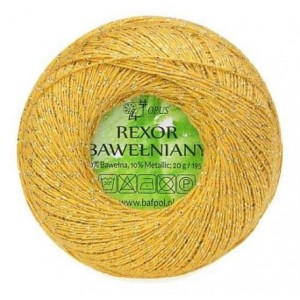 Opus Rexor Bawełniany 20 gr 1726 złoto złoty