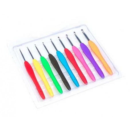 Zestaw szydełek 9szt. 2mm - 6mm