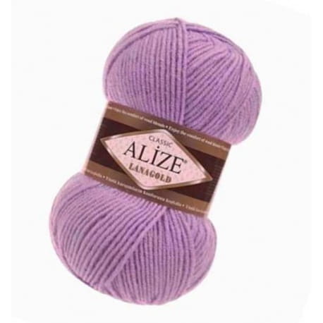 Alize Lanagold 166 fioletowy