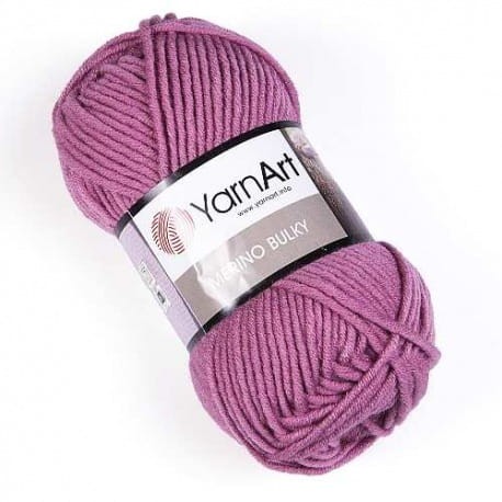 YarnArt Merino Bulky 3017 brudny róż