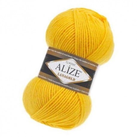 Alize Lanagold 216 jasny żółty