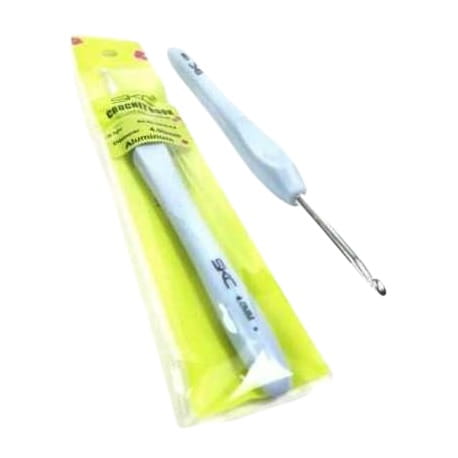 SKC Szydełko z gumową rączką 4mm