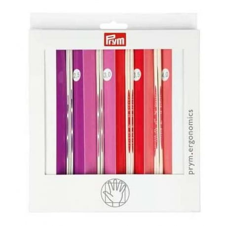 Zestaw drutów pończoszniczych Prym Ergonomics 2,5 - 4mm