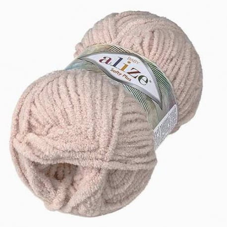Alize Softy Plus 115 beżowy