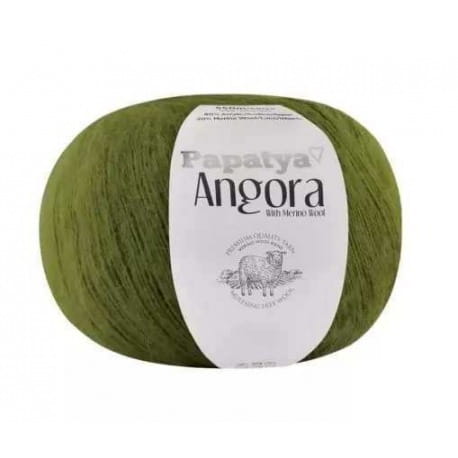 Papatya Angora 6950 ciemny zielony