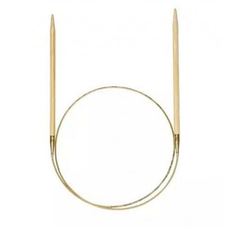 Druty na żyłce Addi nature bambusowe 4mm/100cm