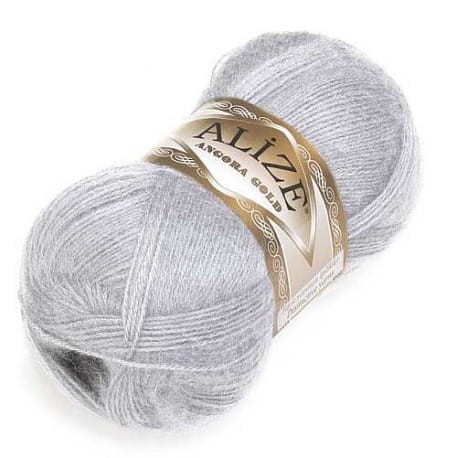 Alize Angora Gold 208 popielaty