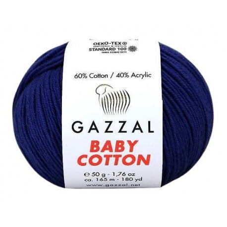 Gazzal Baby Cotton 3438 granatowy