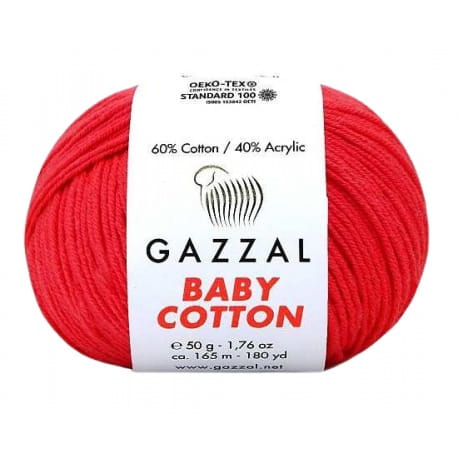 Gazzal Baby Cotton 3458 malinowy