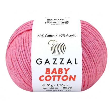 Gazzal Baby Cotton 3468 różowy