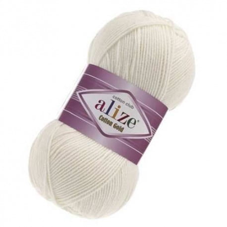 Alize Cotton Gold 62 kremowy