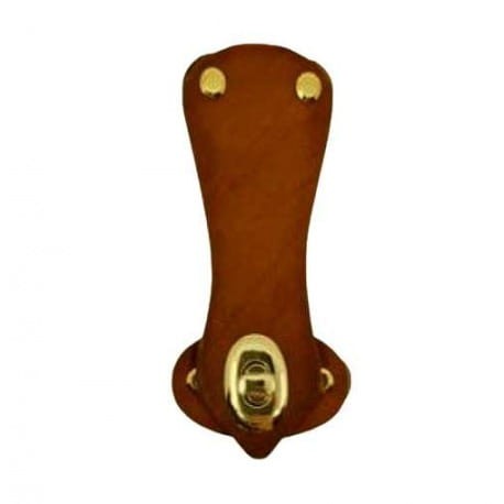 Skórzane zapięcie do torebki "Tun Short" olej