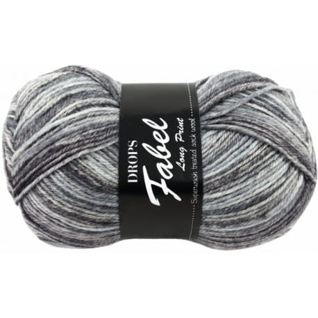 Drops Fabel Long Print 602