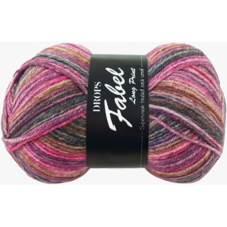 Drops Fabel Long Print 655