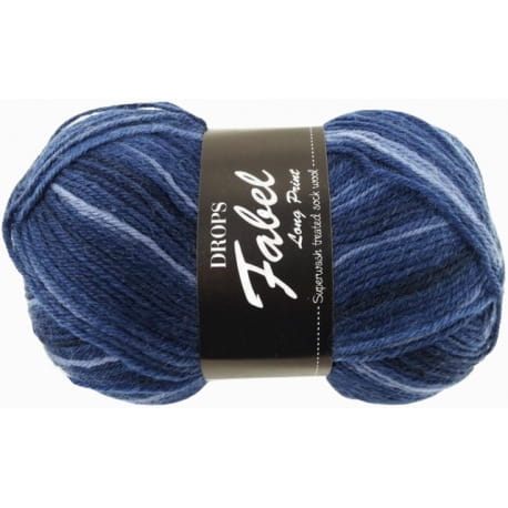 Drops Fabel Long Print 917