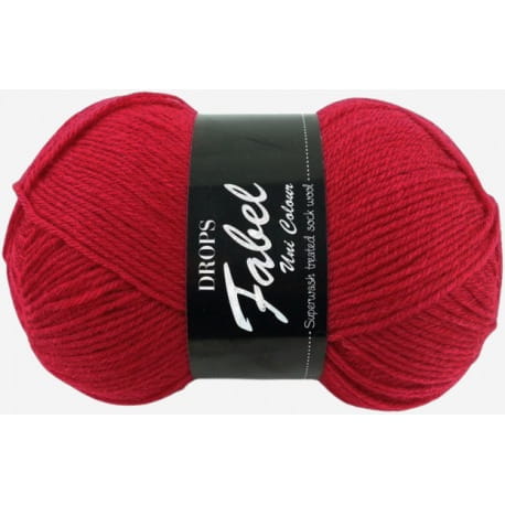 Drops Fabel 106 czerwony