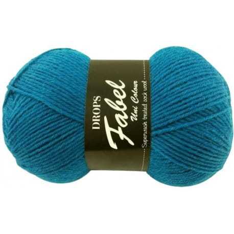 Drops Fabel 105 ciemny turkus